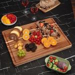 GAOMON XXL Acacia Cutting Board and Serving Tray