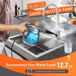 1250W Handheld Steam Cleaner with Detergent Container