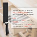 9-Inch Serrated Bread Knife for Easy Slicing