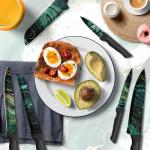 Hunter Dual 12-PC Colorful Kitchen Knife Set