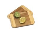 Lipper International Bamboo Two-Tone Cutting Boards, Set of 2