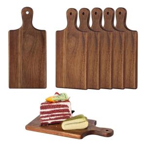 Personalized Acacia Cutting Boards Set of 6