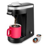 CHULUX Single Serve Coffee Maker, Black