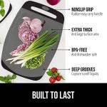 GORILLA GRIP BPA-Free Reversible Cutting Board Set