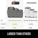 GORILLA GRIP BPA-Free Reversible Cutting Board Set