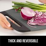 GORILLA GRIP BPA-Free Reversible Cutting Board Set