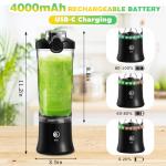 Portable Blender for Smoothies and Shakes - 20 OZ