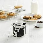 Butter Bell Crock - Spreadable Butter Keeper, Cow Pattern