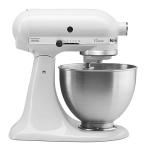 KitchenAid 4.5 Quart Tilt-Head Stand Mixer, White