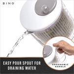 BINO Small Manual Salad Spinner with Draining System