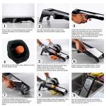 VEKAYA Stainless Steel Mandoline Slicer with Safety Gloves