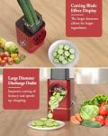 Electric Cheese Grater and Vegetable Slicer with Blades