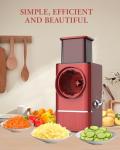 Electric Cheese Grater and Vegetable Slicer with Blades