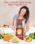 Electric Cheese Grater and Vegetable Slicer with Blades