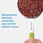Bopei 10-Piece Stainless Steel Measuring Cups and Spoons