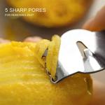 Livtor Stainless Steel Lemon Zester and Grater