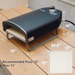 Portable Gas Pizza Oven for Outdoor Cooking