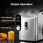 Portable Nugget Ice Maker for Home and Parties