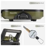 Naturehike Portable 2 Burner Camp Stove with Griddle