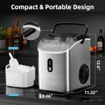 Portable Nugget Ice Maker for Home and Parties