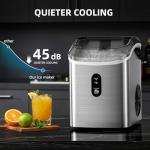 Portable Nugget Ice Maker for Home and Parties