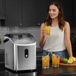 Portable Nugget Ice Maker for Home and Parties