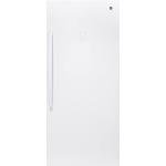 GE Upright Freezer in Solid Black