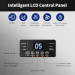 130 LBS Commercial Ice Maker with Self-Cleaning