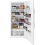 GE Upright Freezer in Solid Black