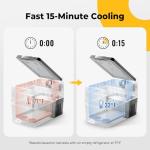 BougeRV 12V Portable Fridge for Camping & Travel