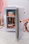 Compact White Mini Fridge for Makeup & Skincare