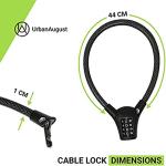Urban August Black French Door Refrigerator Lock