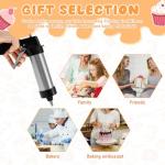 Stainless Steel Churro Maker with Cookie Press Kit