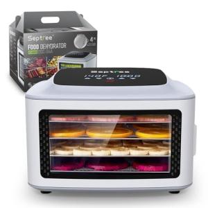 Septree Compact Food Dehydrator with Digital Timer