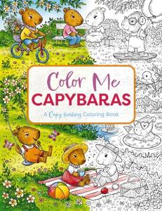 Capybara Coloring Fun for Everyone
