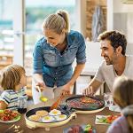 Bear 1500W Smokeless Indoor Grill with Quesadilla Pan