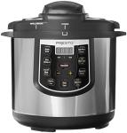 Presto 6-Quart Electric Pressure Cooker - Black/Silver