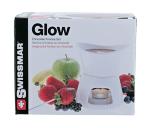 Swissmar Glow White 7-Piece Chocolate Fondue Set