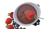 Swissmar Glow White 7-Piece Chocolate Fondue Set