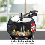 Hawkins Contura 5L Black Pressure Cooker