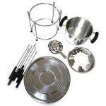 Norpro 10 Piece Stainless Steel Fondue Set