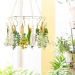 Herb Drying Rack Set with Hooks and Twine