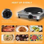 Aigostar Portable Electric Hot Plate for Cooking