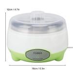 Compact Stainless Steel Yogurt Maker for DIY Yogurt