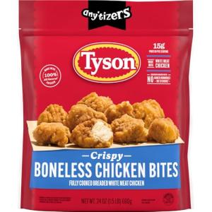 Tyson Any'tizers Frozen Popcorn Chicken 24 oz