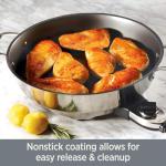 All-Clad 7 Quart Stainless Steel Nonstick Skillet