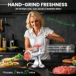 Huanyu Manual Meat Grinder - Heavy Duty Stainless Steel