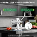 Huanyu Manual Meat Grinder - Heavy Duty Stainless Steel