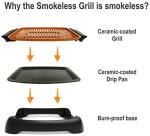 Gotham Steel Smokeless Indoor Electric Grill