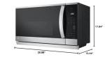 Smart Wi-Fi Over-the-Range Microwave with ExtendaVent®